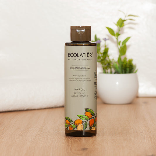 Aceite capilar, reparador y revitalizante de Argán Ecológico 200ml -ECOLATIER