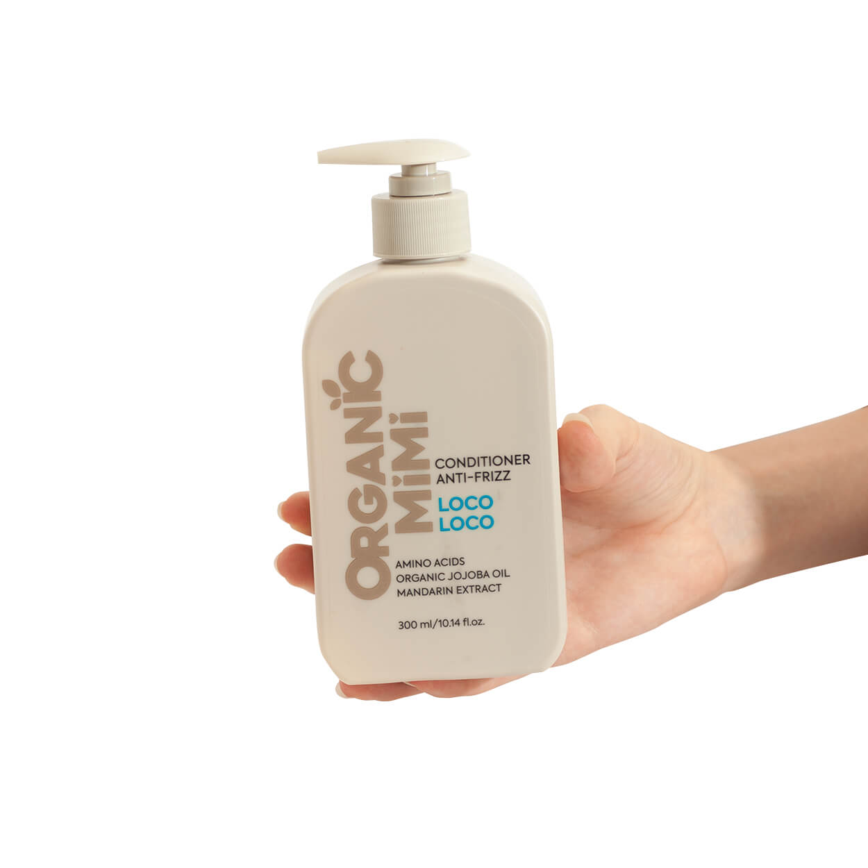 Acondicionador Anti-Frizz Loco Loco 300ml ORGANIC MIMI — sella la cutícula y suaviza el cabello | Nativva
