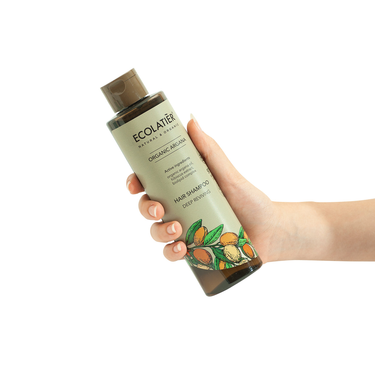 Champú de argán ecológico para cabello apagado y sin vida — Nativva