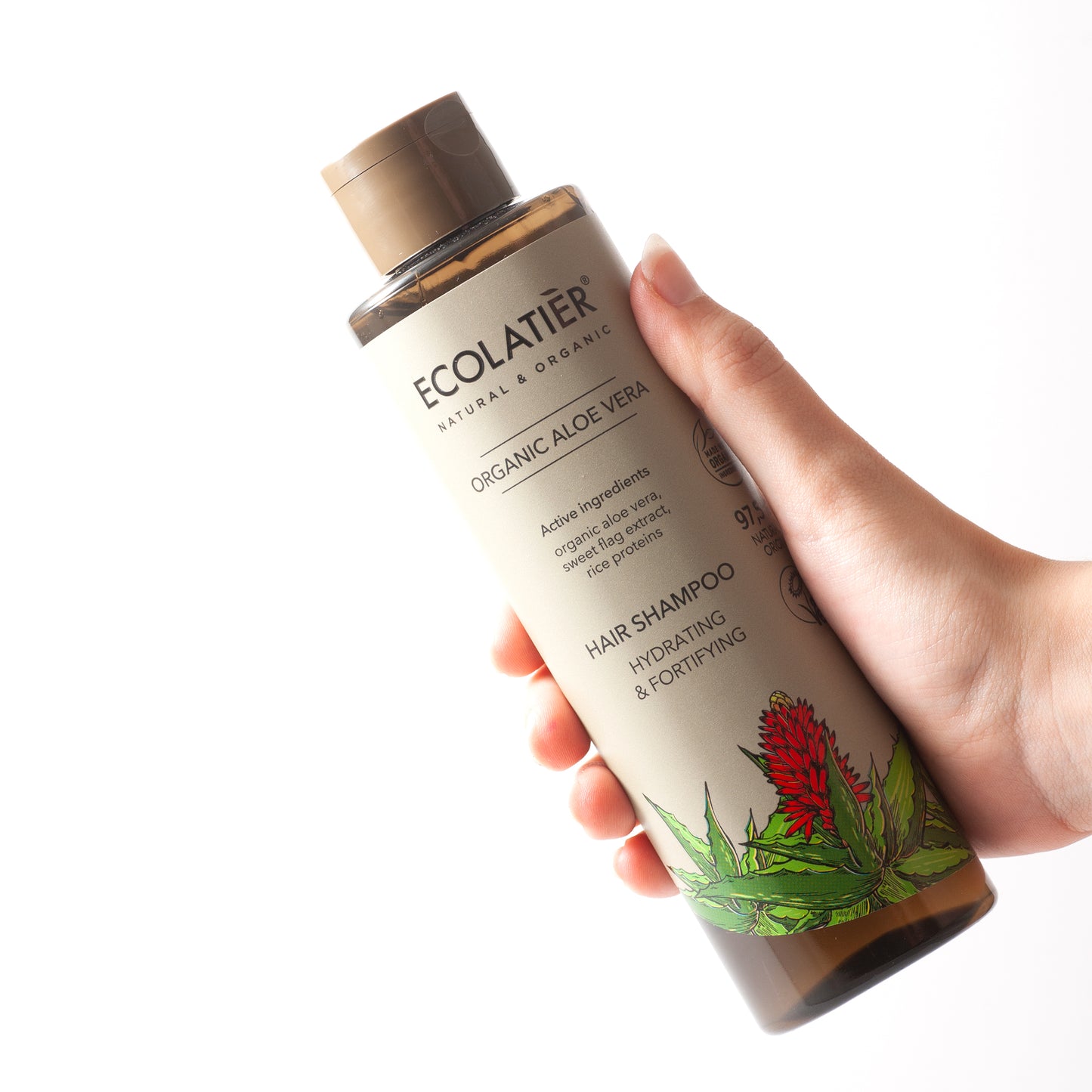 Champú Hidratante y Fortificante Aloe Vera Ecológico