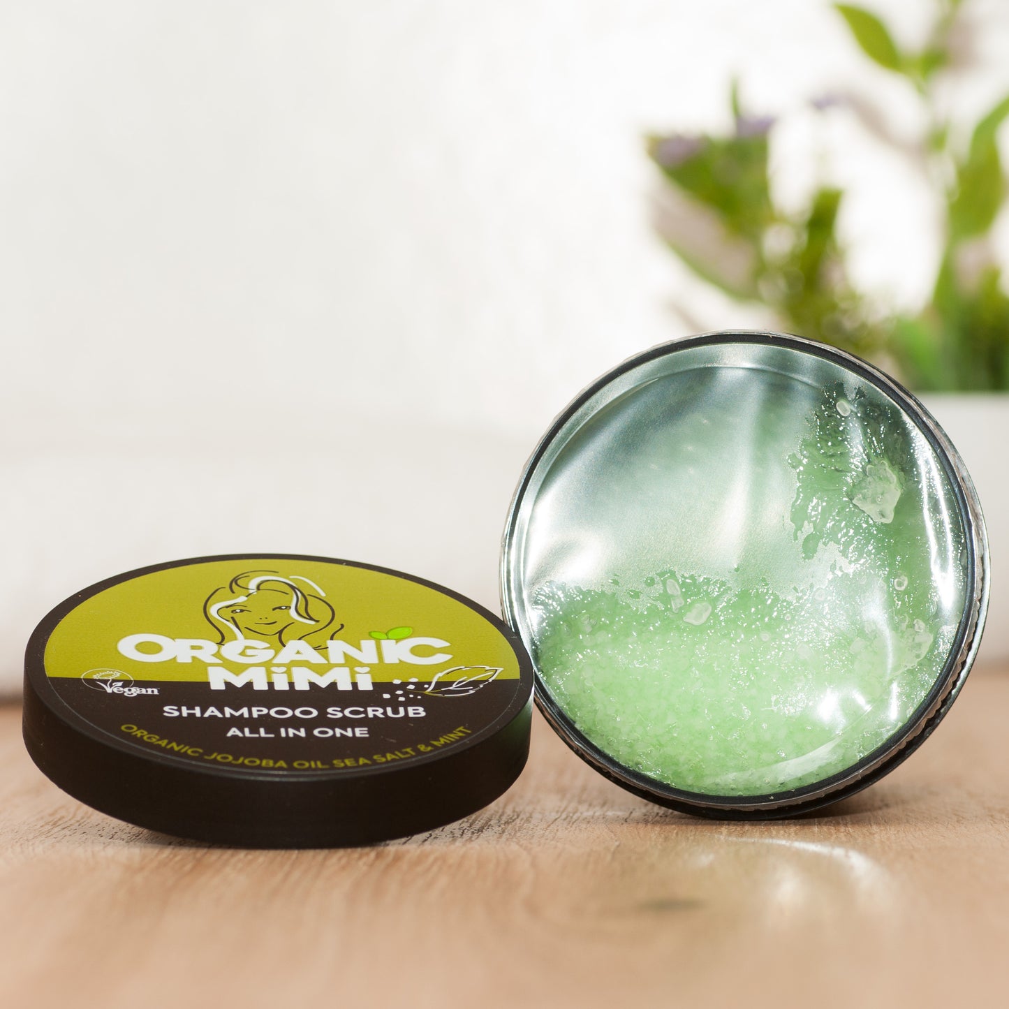 Champú exfoliante organic mimi Nativva detalle