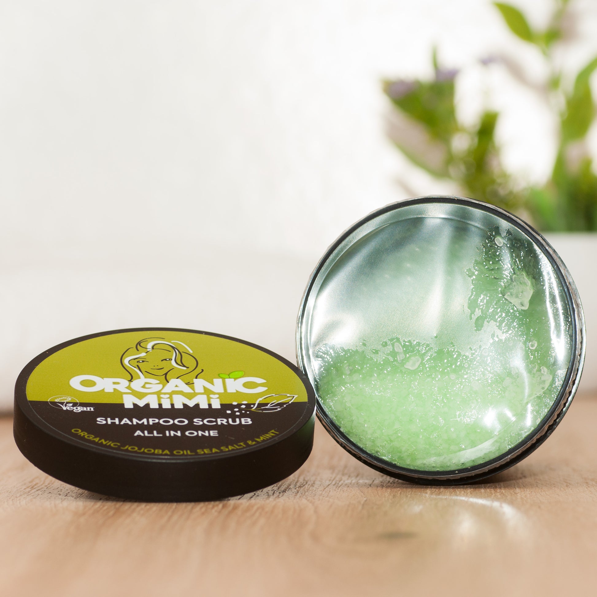 Champú exfoliante organic mimi Nativva detalle