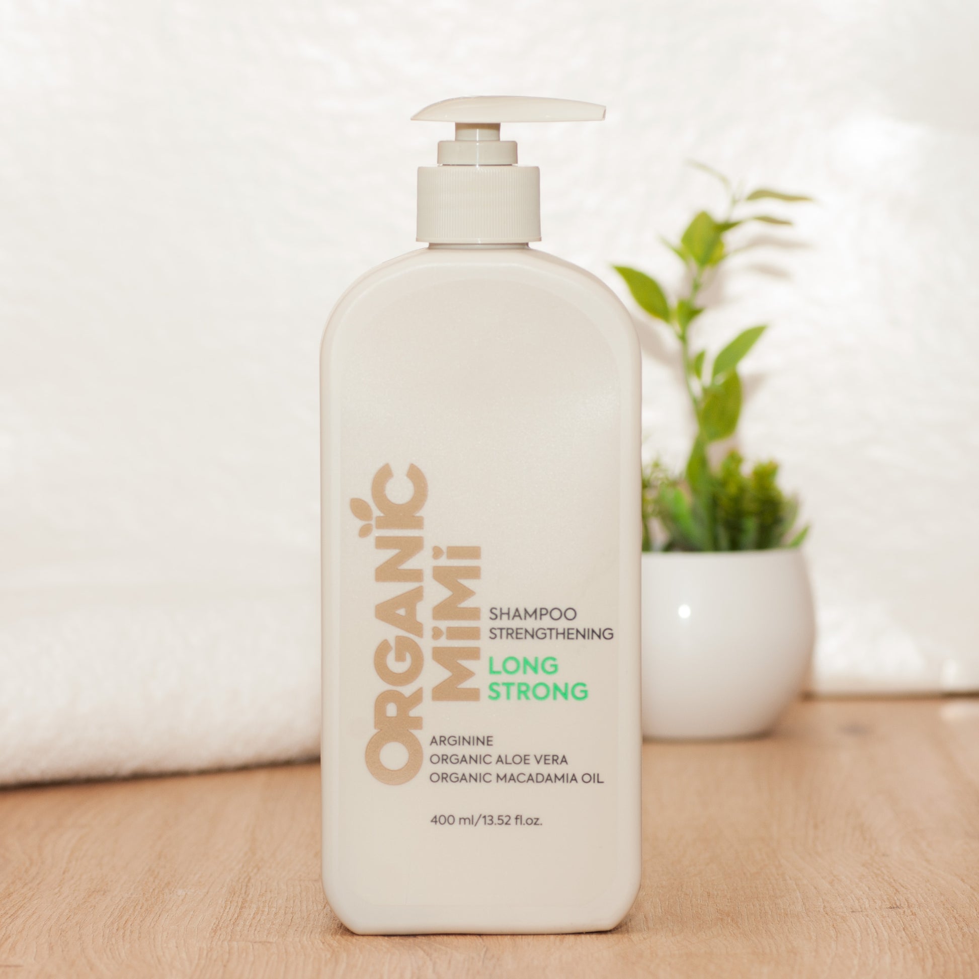 Champú fortalecedor 400ml - ORGANIC MIMI