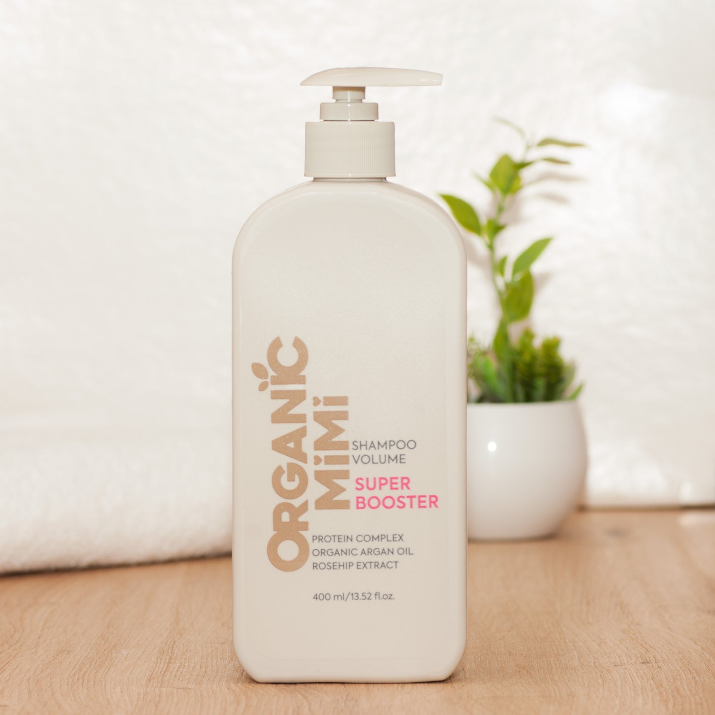 Champú volumen Super Booster 400ml - ORGANIC MIMI