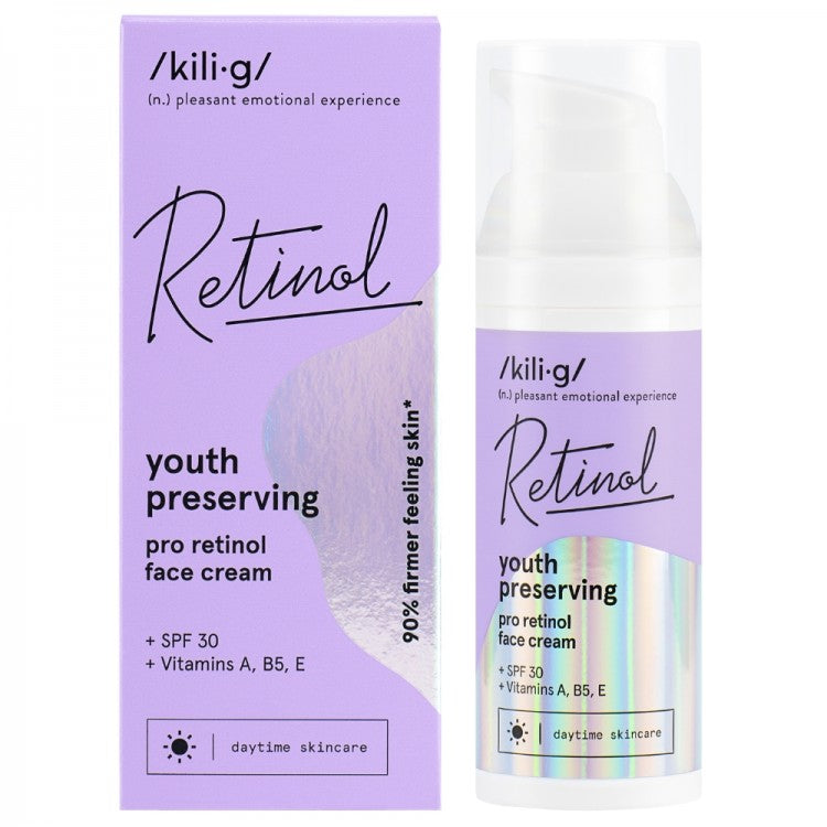 Ritual facial Retinol — antiedad con retinol, pro-retinol y vitamina C en 3 pasos