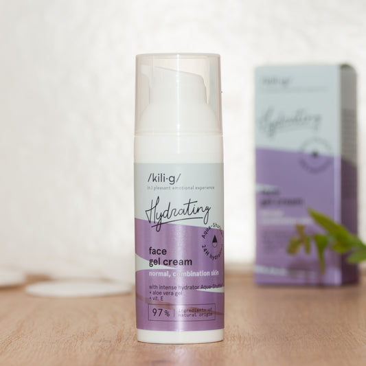 Gel crema facial hidratante intensiva para pieles normales y mixtas 50ml – KILIG