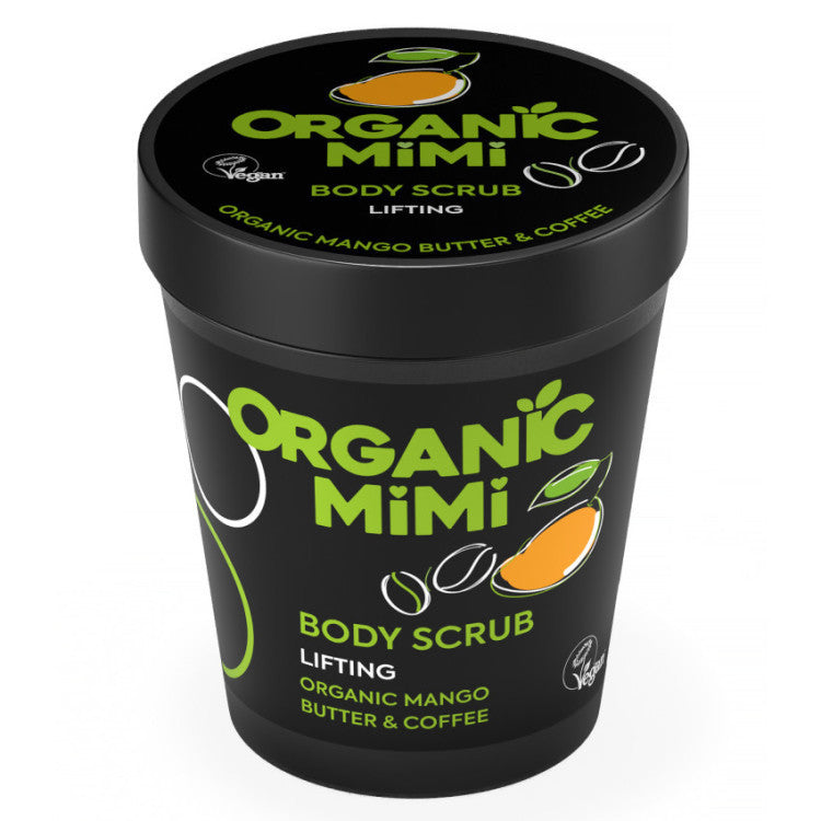 Exfoliante Corporal Lifting Mango y Café 250g — ORGANIC MIMI