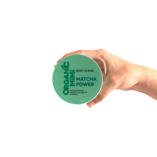 Exfoliante Corporal Matcha Power del Ritual Corporal Matcha ORGANIC MIMI