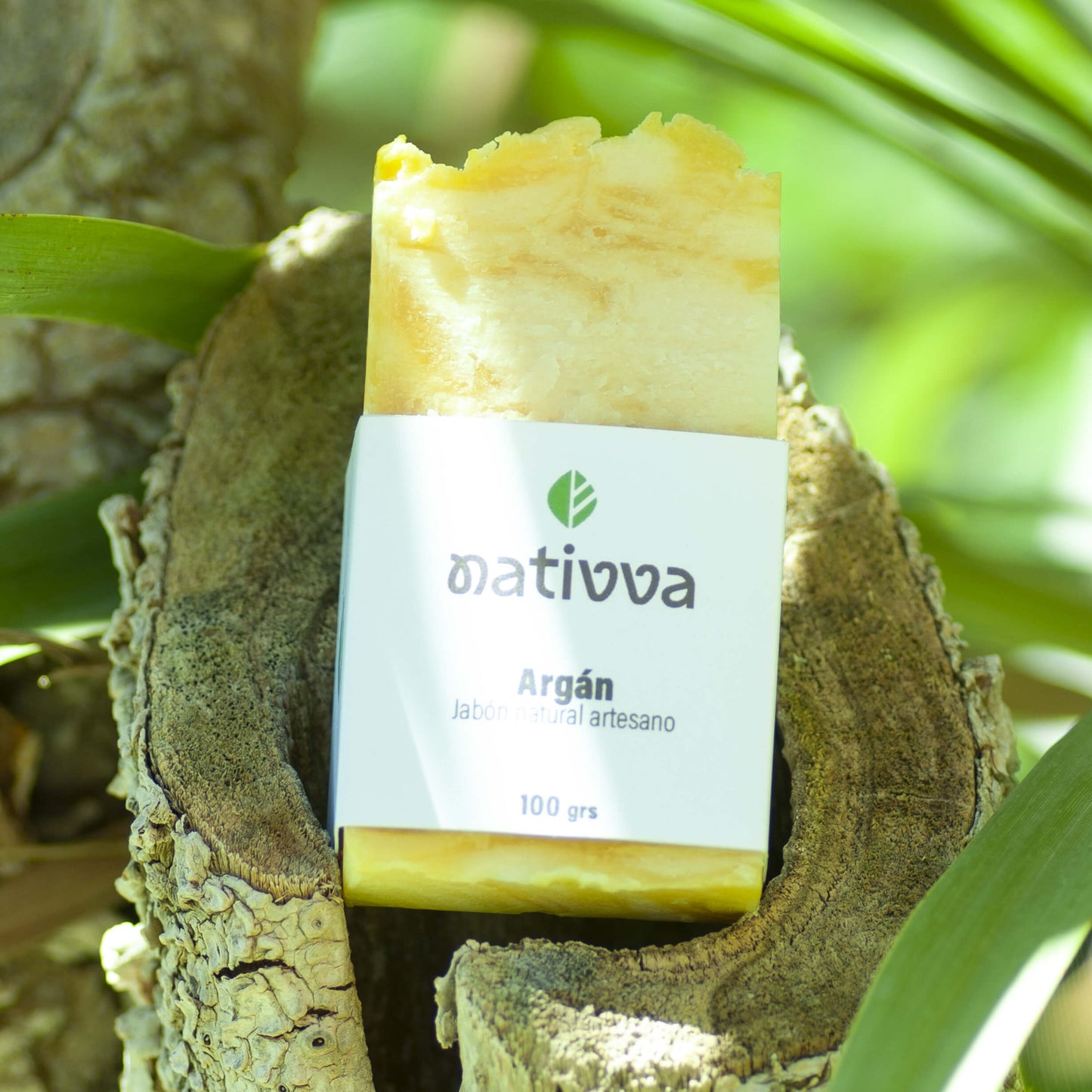 Jabón Sólido de Aceite de Oliva y Argán 100 g – Artesano
