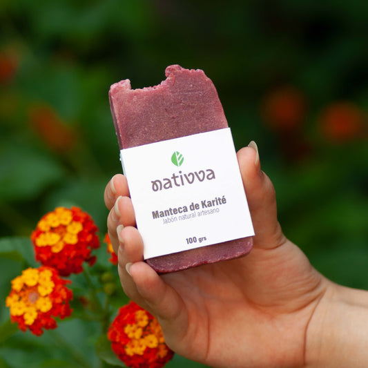 Jabón Sólido Nutritivo de Aceite de Oliva y Manteca de Karité 100 g – Artesano