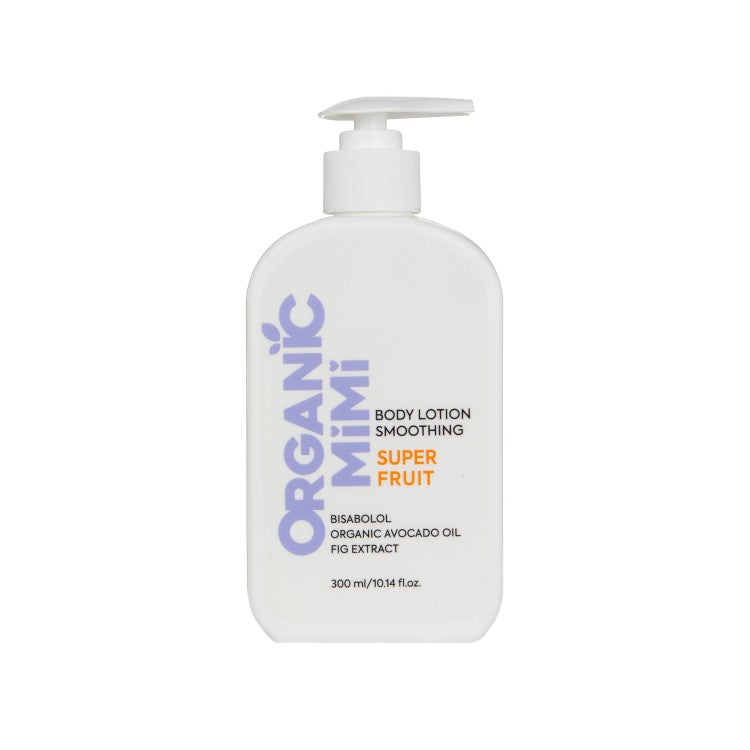 Loción corporal suave aguacate e higos de Organic Mimi – 300ml