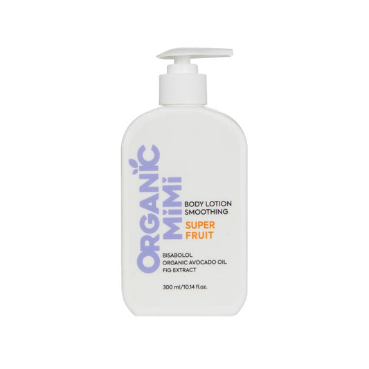 Loción corporal suave aguacate e higos de Organic Mimi – 300ml