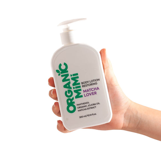 Loción Corporal Restauradora Matcha del Ritual Corporal Matcha ORGANIC MIMI