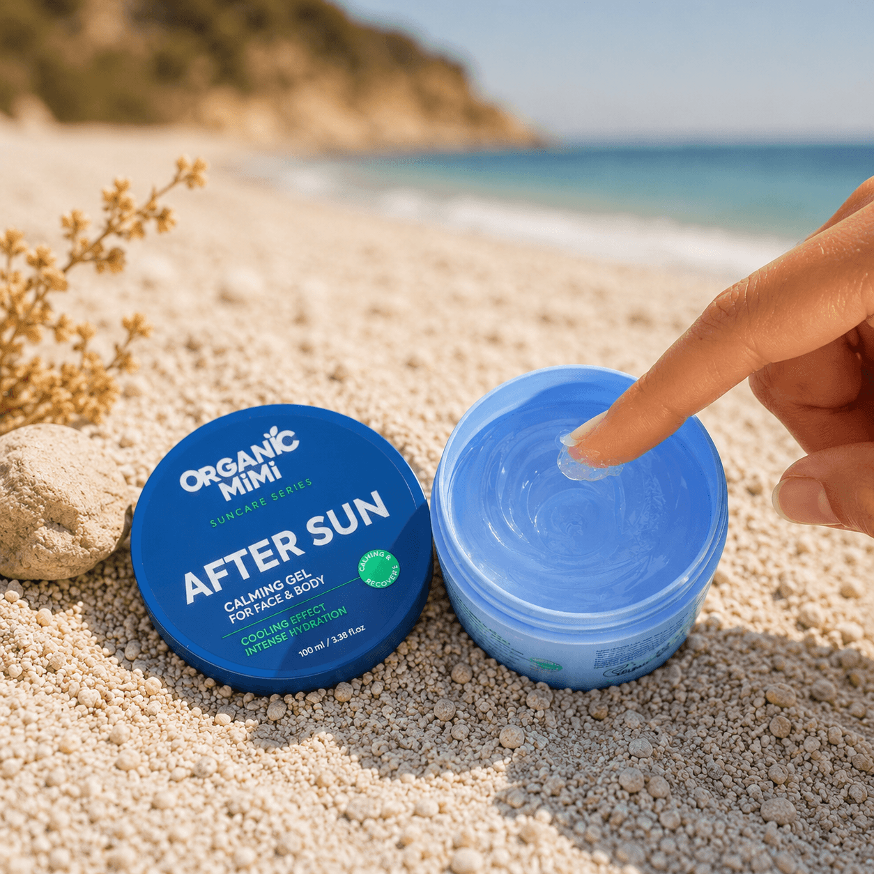 Textura crema solar SPF 50 ORGANIC MIMI