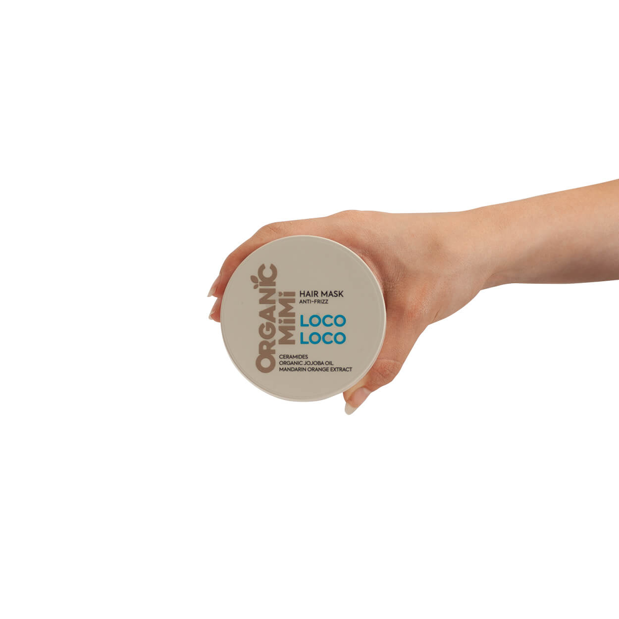 Mascarilla Capilar Anti-Frizz Loco Loco 200ml ORGANIC MIMI — nutrición profunda y control del frizz | Nativva