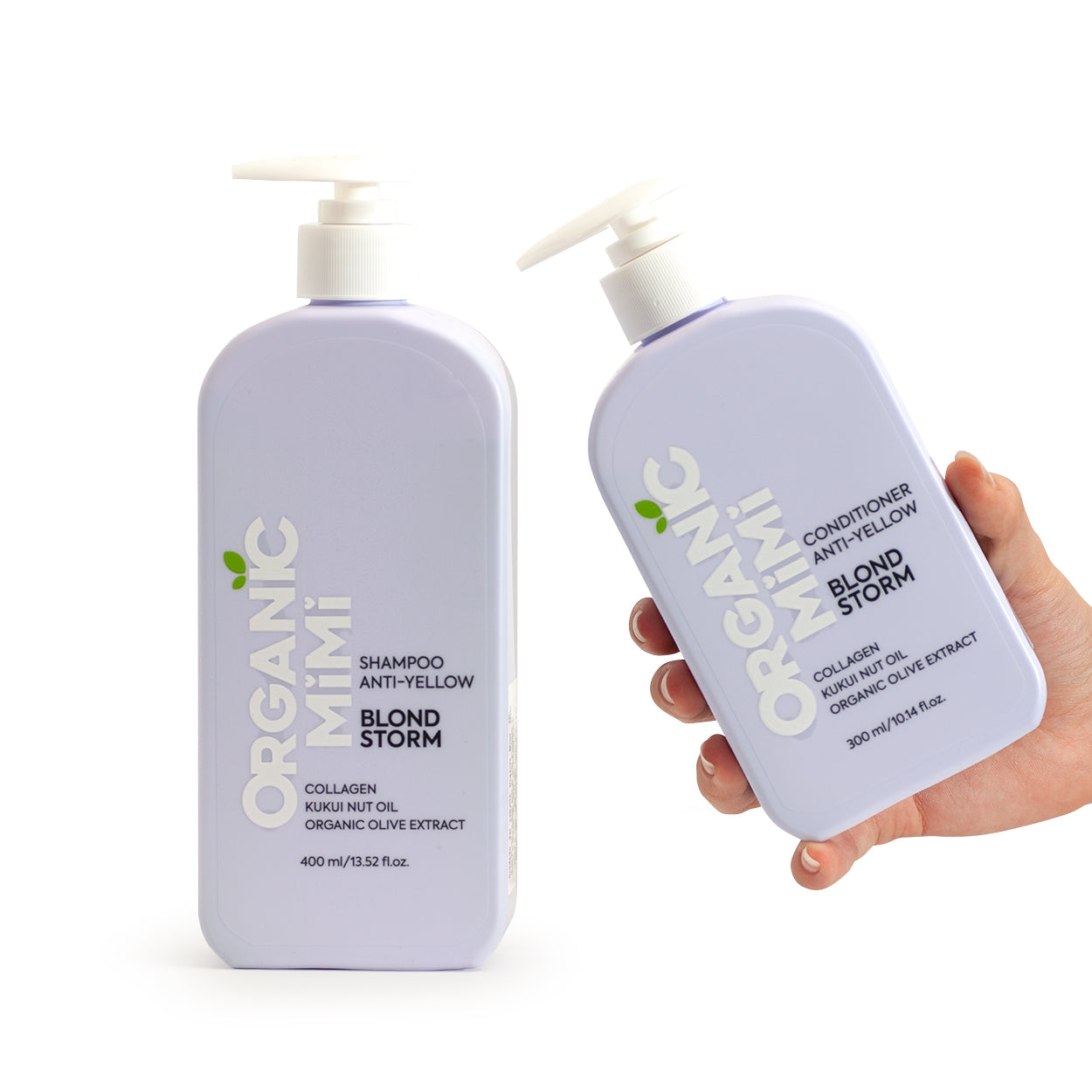 Ritual Dúo Cabello Rubio — champú matizador y acondicionador anti-yellow con pigmento violeta | Nativva
